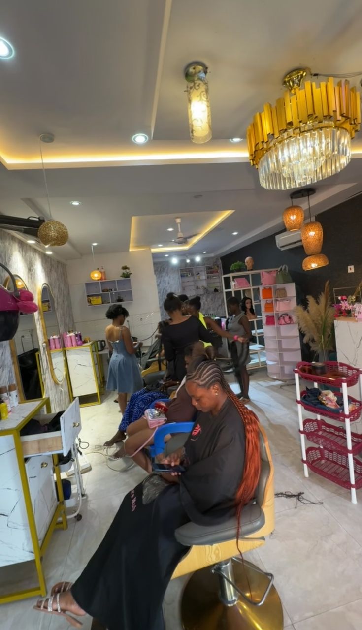 Inside Cilla's Hub Beauty Salon